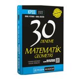 2022 KPSS Genel Kültür Genel Yetenek Matematik-Geometri 30 Deneme - Pegem Akademi Yayıncılık