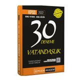 2022 KPSS Genel Kültür Genel Yetenek Vatandaşlık 30 Deneme - Pegem Akademi Yayıncılık