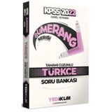 2022 KPSS Genel Yetenek Bumerang Türkçe Tamamı Çözümlü Soru Bankası Yediiklim Yayınları