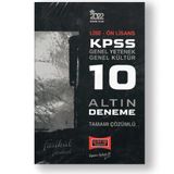 2022 KPSS Lise Önlisans 10 Altın Fasikül Deneme Sınavı