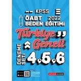 2022 KPSS ÖABT Beden Eğitimi Türkiye Geneli 4-5-6 3'lü Deneme - Pegem Akademi Yayıncılık