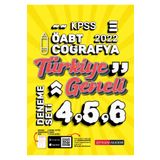 2022 KPSS ÖABT Coğrafya 4-5-6 - Pegem Akademi Yayıncılık
