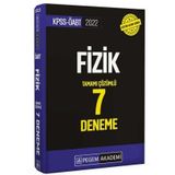2022 Kpss Öabt Fizik Tamamı Çözümlü 7 Deneme - Pegem Akademi Yayıncılık