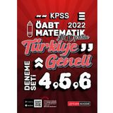 2022 KPSS ÖABT İlköğretim Matematik 4-5-6 3'lü Deneme - Pegem Akademi Yayıncılık
