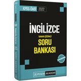 2022 Kpss Öabt İngilizce Tamamı Çözümlü Soru Bankası - Pegem Akademi Yayıncılık