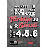 2022 KPSS ÖABT Lise Matematik 4-5-6 3'lü Deneme - Pegem Akademi Yayıncılık