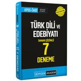 2022 Kpss Öabt Türkdili ve Edebiyatı 7 Deneme - Pegem Akademi Yayıncılık