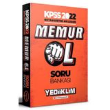 2022 KPSS Ortaöğretim Ön Lisans Memur Ol Soru Bankası-Yediiklim Yayınları