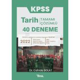 2022 KPSS Tarih - Tamamı Çözümlü 40 Deneme