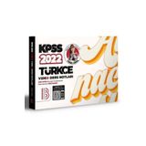 2022 KPSS Türkçe Video Ders Notları Benim Hocam Yayınları