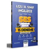 2022 LGS 8.Sınıf İngilizce SES Deneme Serisi 15 Deneme (Kapak Değişebilir)