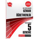 2022 Milli Eğitim Bakanlığı Uzman Öğretmenlik 5 Deneme - Pegem Akademi Yayıncılık