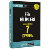 2022 ÖABT Kpss Fen Bilimleri Tamamı Çözümlü 7 Deneme