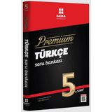 2022 Premium 5 Sınıf Türkçe Soru Bankası