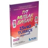 2022 TYT Mutlak Başarı Türkçe 15x40 Deneme Seti