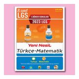 2023 8. Sınıf LGS 1. Dönem Türkçe Matematik Yeni Nesil Soru Bankası - Tonguç Akademi