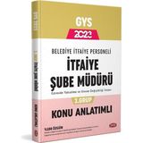 2023 Belediye İtfaiye Personeli İtfaiye Şube Müdürü 3. Grup GYS Konu Anlatımlı - Data Yayınları