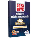 2023 Ekys Müdürüm Serisi Müdür ve Müdür Yardımcılığı Hızlı Konu Anlatım Kitabı - Kurul Yayıncılık
