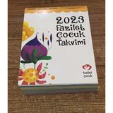 2023 Fazilet Çocuk Takvimi ( 365 Gün Tam) (Sahafiye Kitap)