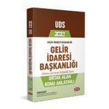 2023 Gelir İdaresi Başkanlığı UDS Ortak Alan Konu Anlatımlı - Data Yayınları
