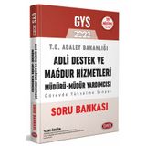 2023 GYS Adalet Bakanlığı Adli Destek ve Mağdur Hizmetleri Müdürü Müdür Yardımcısı Soru Bankası - Data Yayınları