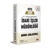 2023 GYS Adalet Bakanlığı İdari İşler Müdürlüğü Konu Anlatımlı - Data Yayınları