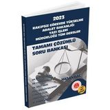 2023 GYS Adalet Bakanlığı Yazı İşleri Müdürlüğü Rakipsiz Soru Bankası - Dizgi Kitap