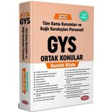 2023 Gys Tüm Kamu Kurumları İçin Ortak Konular Konu Anlatımlı Hazırlık Kitabı - Data Yayınları