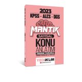 2023 KPSS ALES DGS Sayısal Mantık Konu Anlatımı Yediiklim Yayınları