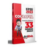2023 KPSS Coğrafya Tamamı Çözümlü 33 Deneme Hocawebde Yayınları