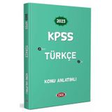 2023 KPSS Data Yayınları Türkçe Konu Anlatımlı