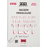 2023 KPSS Eğitim Bilimleri Gelişim Psikolojisi Yaprak Test