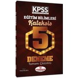 2023 KPSS Eğitim Bilimleri Kateksis Çözümlü 5 Deneme