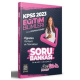 2023 KPSS Eğitim Bilimleri Öğretim Yöntem ve Teknikleri Tamamı Çözümlü Soru Bankası-Hocawebde Yayınları