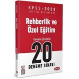 2023 Kpss Eğitim Bilimleri Rehberlik ve Özel Eğitim 20 Deneme Data Yayınları