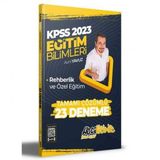 2023 KPSS Eğitim Bilimleri Rehberlik ve Özel Eğitim Tamamı Çözümlü 23 Deneme Sınavı - Hocawebde Yayınları