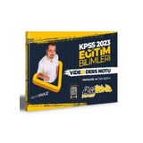 2023 KPSS Eğitim Bilimleri Rehberlik ve Özel Eğitim Video Ders Notları - Hocawebde Yayınları