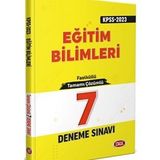 2023 KPSS Eğitim Bilimleri Tamamı Çözümlü 7 Deneme Sınavı - Data Yayınları