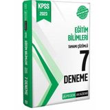 2023 Kpss Eğitim Bilimleri Tamamı Çözümlü 7 Deneme
