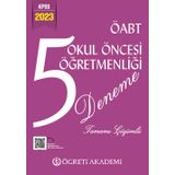 2023 Kpss Öabt Okul Öncesi Öğretmenliği 5 Deneme Öğreti Akademi