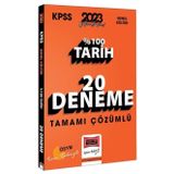2023 KPSS Tarih Tamamı Çözümlü 20 Deneme