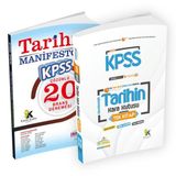 2023 Kpss Tarihin Kara Kutusu Tek Kitap Manifesto Branş Denemesi Çözümlü Deneme ve Soru Bankası Seti