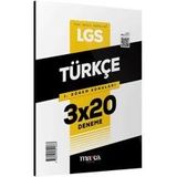 2023 LGS 1. Dönem Konuları Türkçe 3x20 Deneme Marka Yayınları - Marka Yayınları
