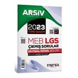 2023 LGS 8. Sınıf ARŞİV Serisi Tıpkı Basım Çıkmış Sorular Tamamı Video Çözümlü