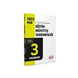 2023 Meb Eğitim Müfettişi Yardımcılığı Tamamı Çözümlü 3 Deneme Sınavı - Editör Yayınları
