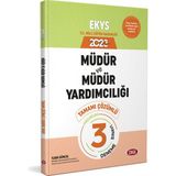 2023 Meb Ekys Müdür ve Müdür Yardımcılığı Tamamı Çözümlü 3 Deneme Sınavı - Data Yayınları