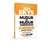 2023 MEB EKYS Müdür ve Müdür Yardımcılığı Tamamı Çözümlü 5 Deneme - Yediiklim Yayınları