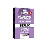 2023 Milli Eğitim Bakanlığı Görevde Yükselme Sınavı Şeflik Konu Anlatımı - Yediiklim Yayınları