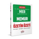 2023 Milli Eğitim Bakanlığı GYS Memur Özetin Özeti - Editör Yayınları