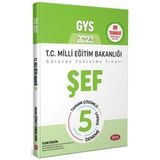 2023 Milli Eğitim Bakanlığı Şef Tamamı Çözümlü GYS 5 Deneme Sınavı - Data Yayınları